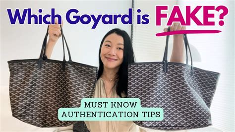 is goyard world legit|how to authenticate goyard.